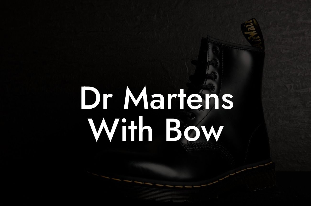 Dr Martens With Bow