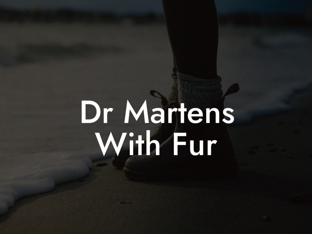 Dr Martens With Fur