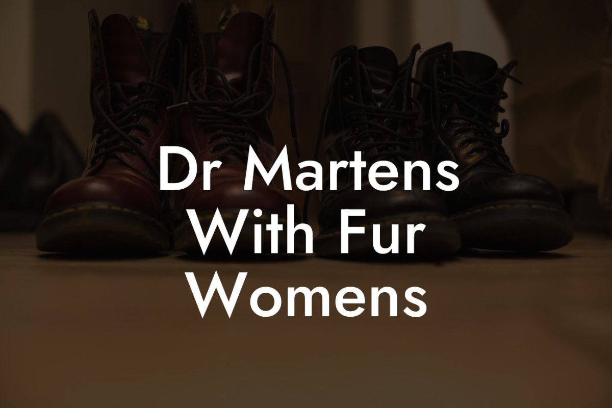 Dr Martens With Fur Womens