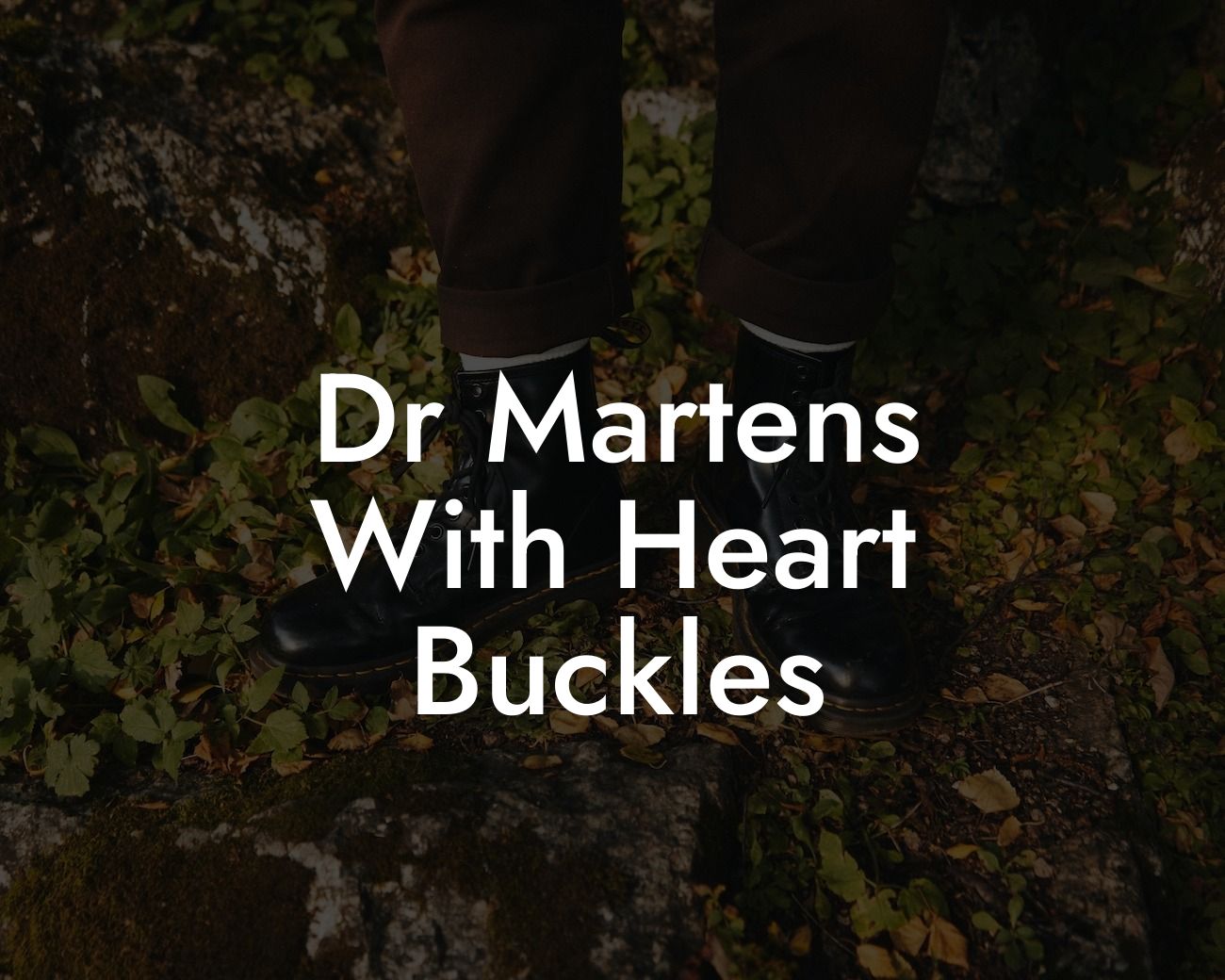 Dr Martens With Heart Buckles