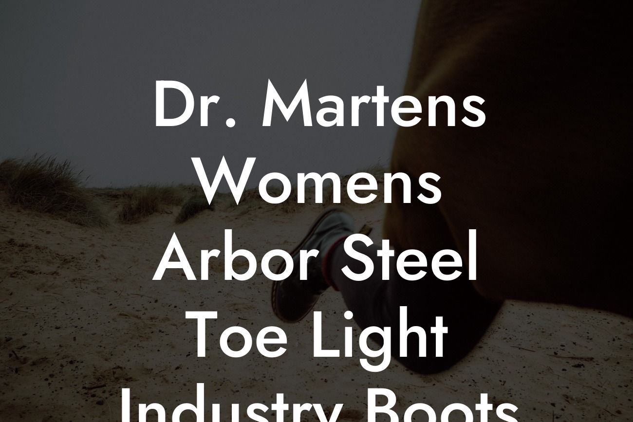 Dr. Martens Womens Arbor Steel Toe Light Industry Boots