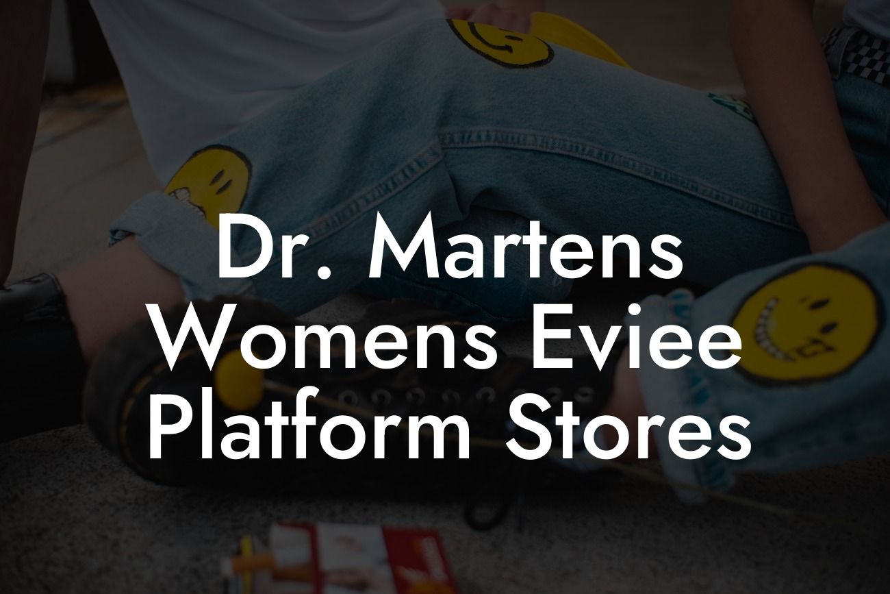 Dr. Martens Womens Eviee Platform Stores