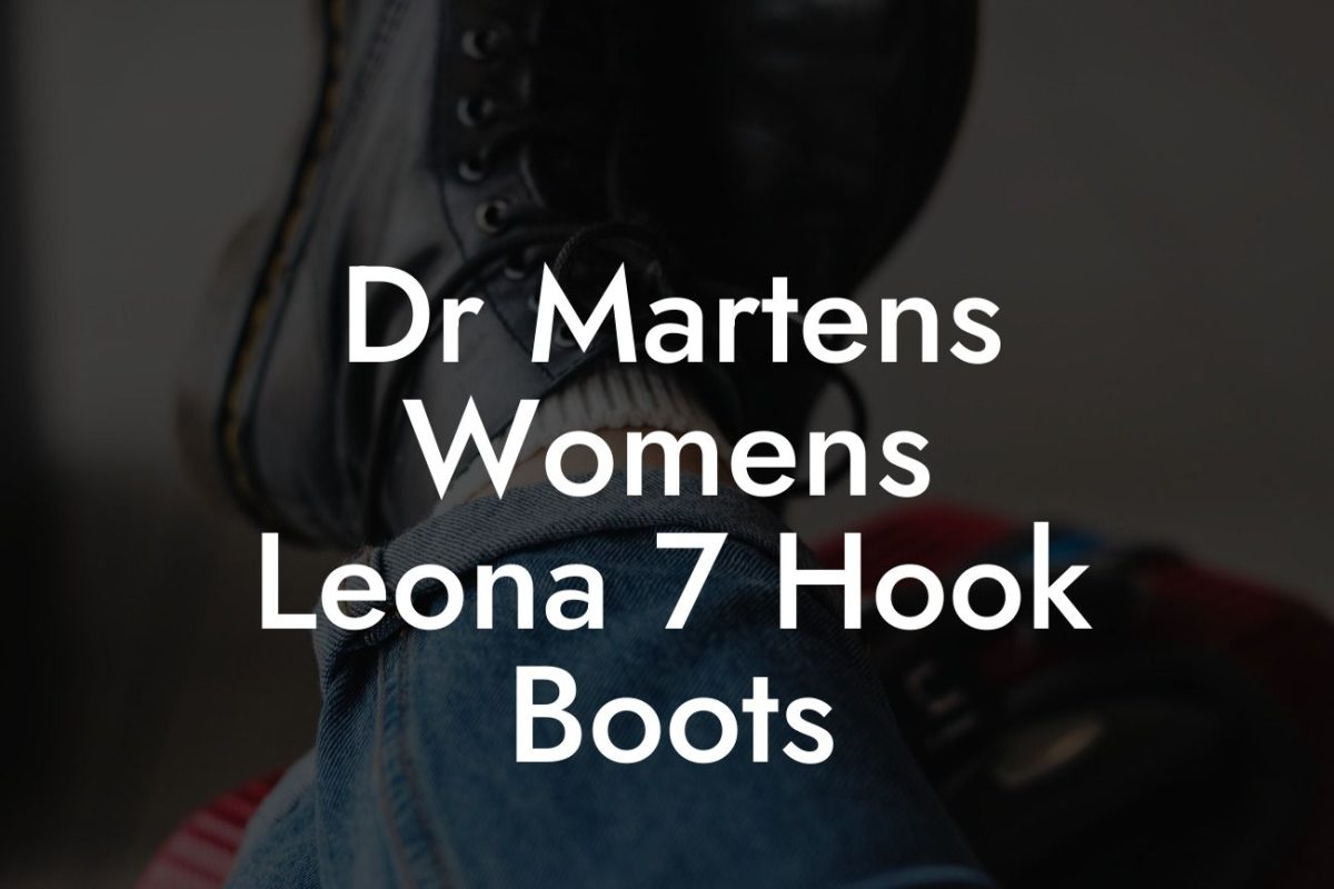 Dr Martens Womens Leona 7 Hook Boots