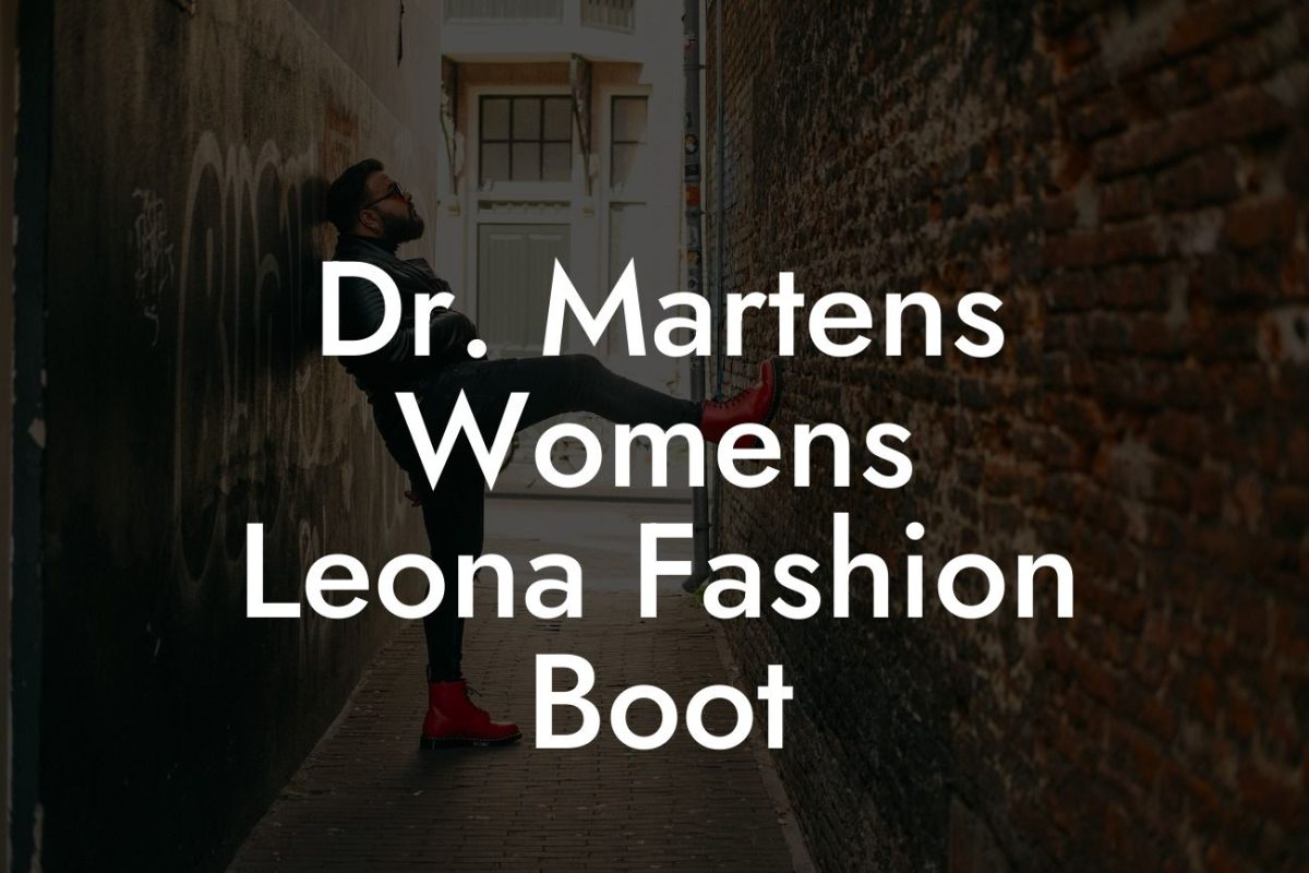 Dr. Martens Womens Leona Fashion Boot