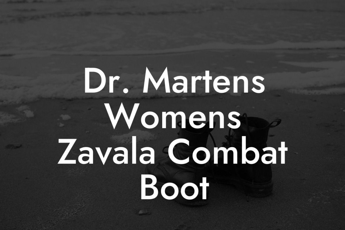 Dr. Martens Womens Zavala Combat Boot