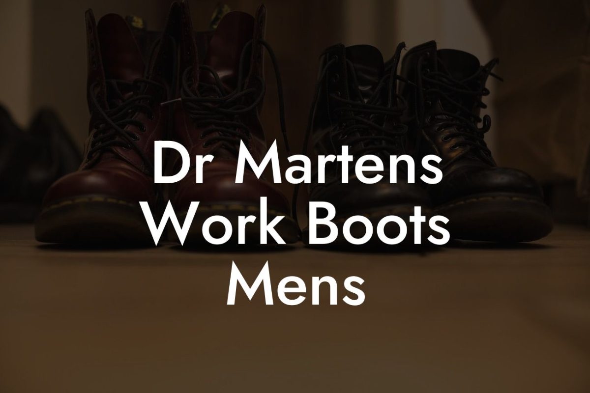 Dr Martens Work Boots Mens