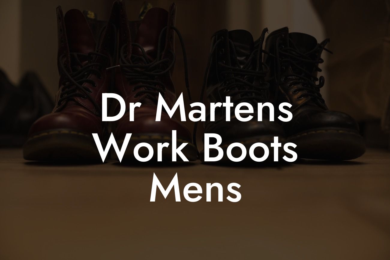 Dr Martens Work Boots Mens