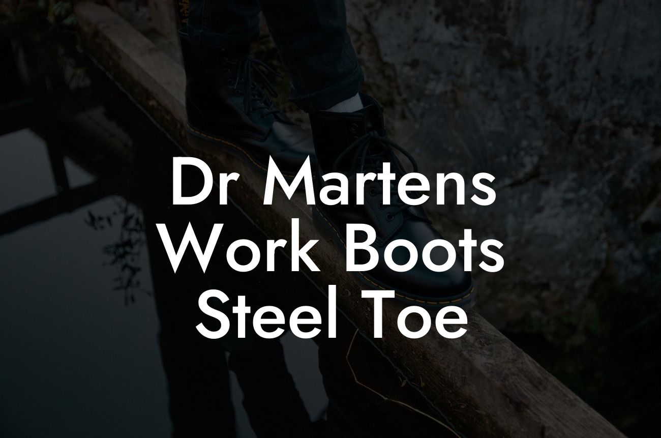 Dr Martens Work Boots Steel Toe