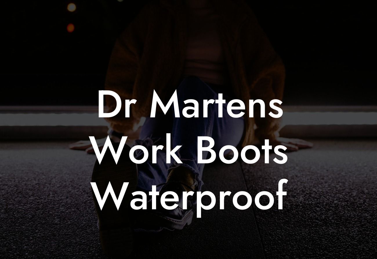 Dr Martens Work Boots Waterproof