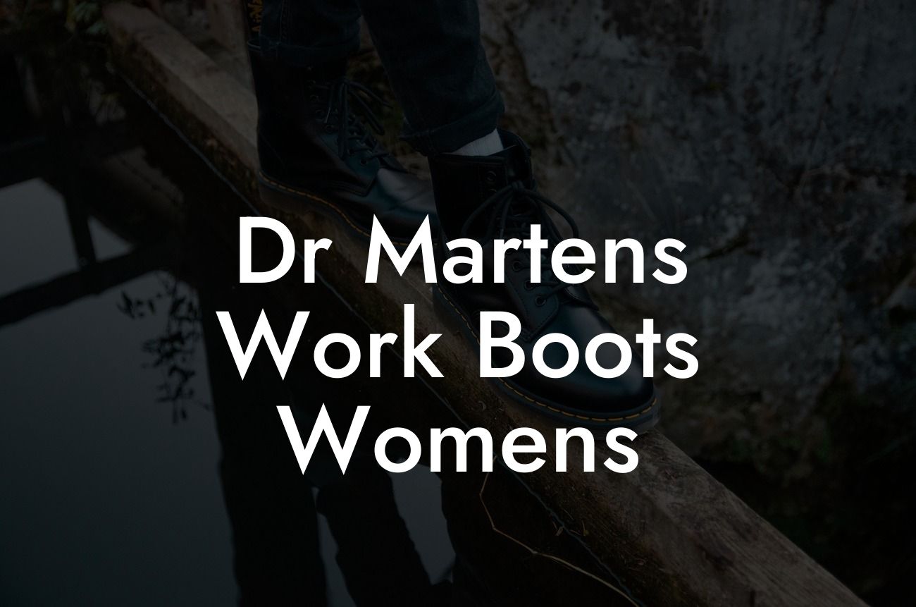 Dr Martens Work Boots Womens