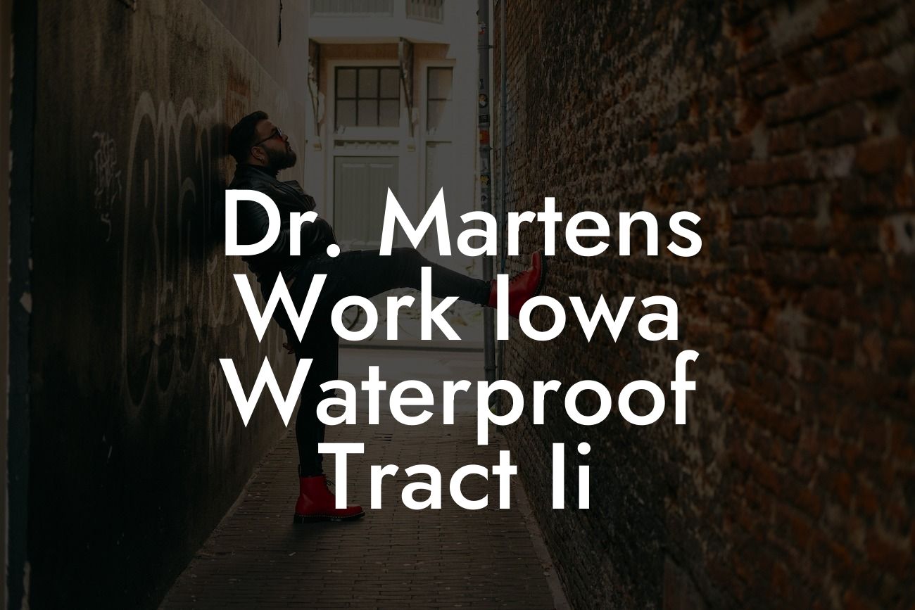 Dr. Martens Work Iowa Waterproof Tract Ii