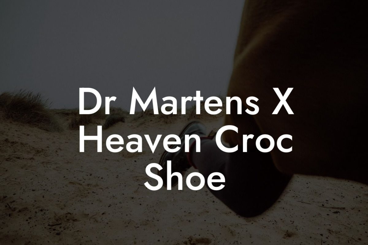 Dr Martens X Heaven Croc Shoe