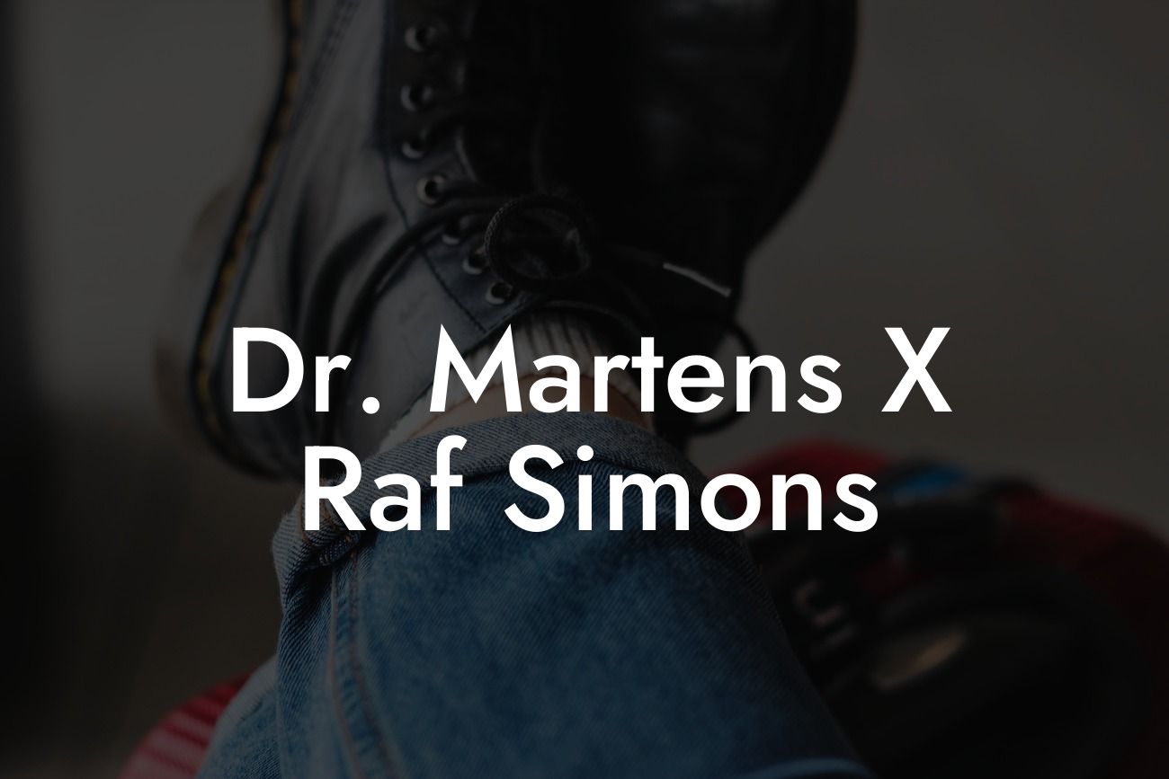 Dr. Martens X Raf Simons