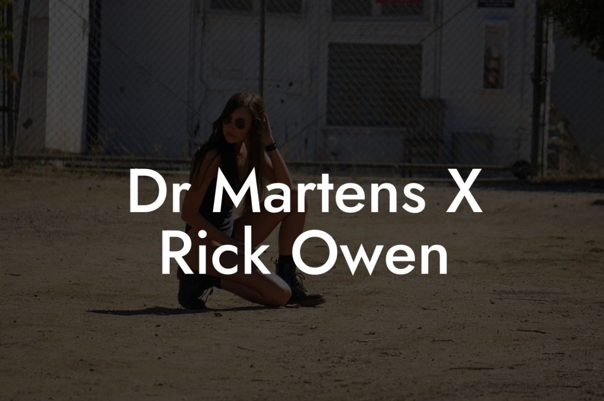 Dr Martens X Rick Owen