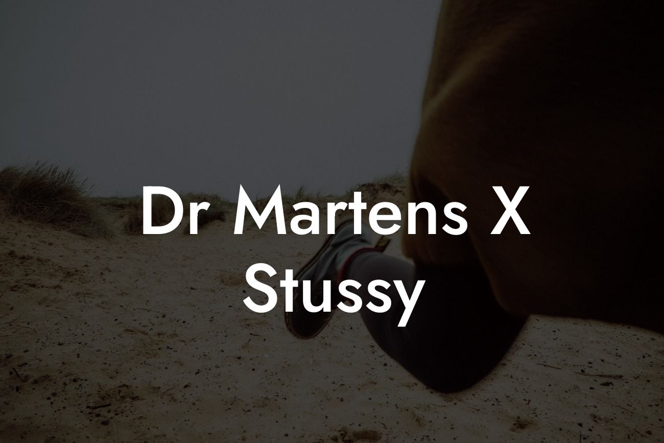 Dr Martens X Stussy