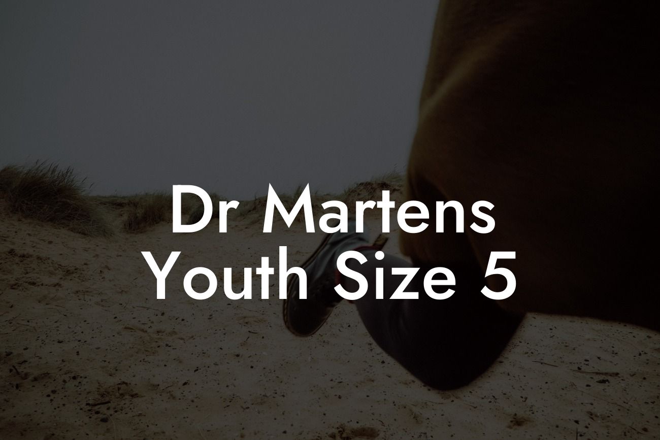 Dr Martens Youth Size 5