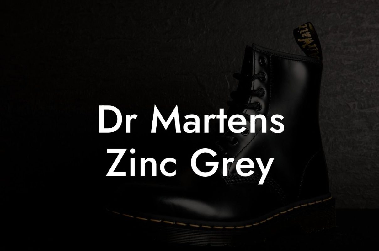 Dr Martens Zinc Grey