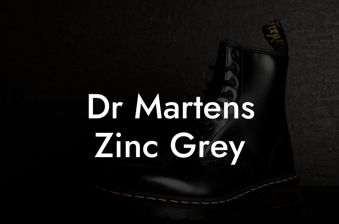 Dr Martens Zinc Grey