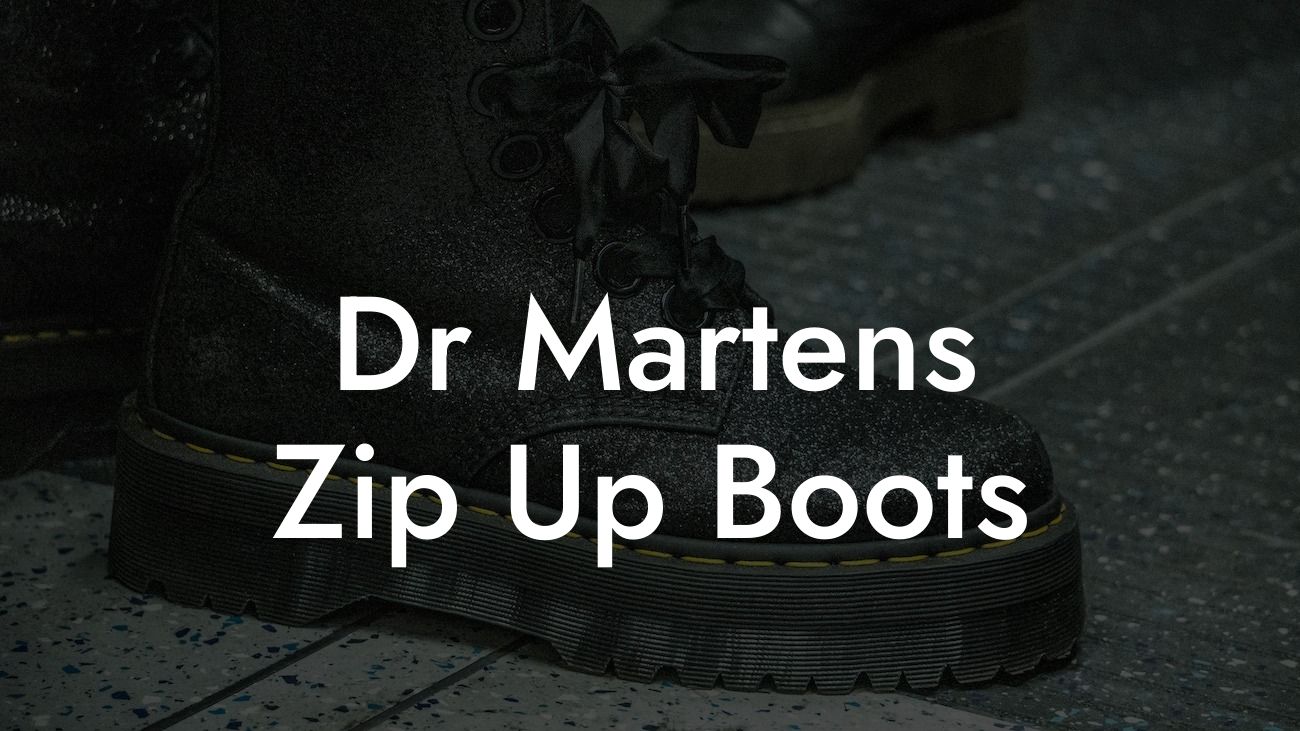 Dr Martens Zip Up Boots