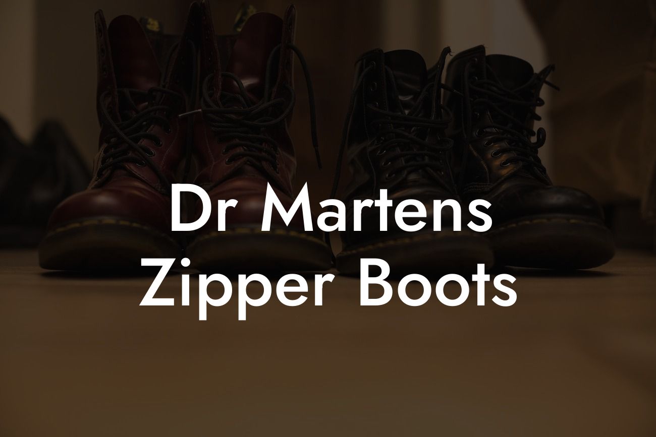 Dr Martens Zipper Boots