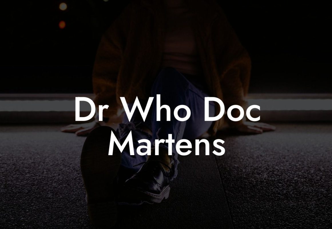 Dr Who Doc Martens