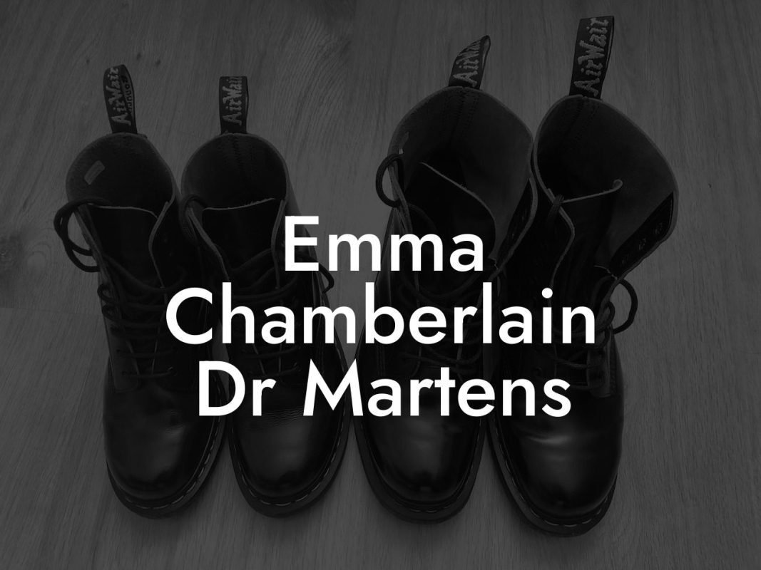 Emma Chamberlain Dr Martens