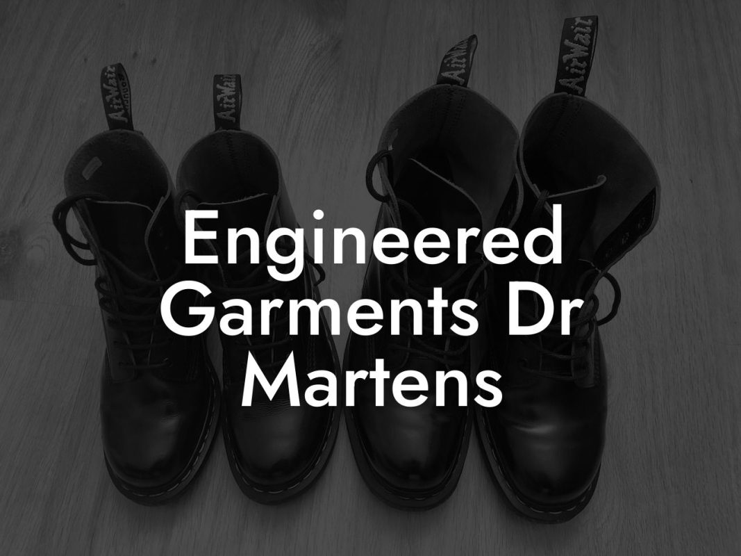 Engineered Garments Dr Martens