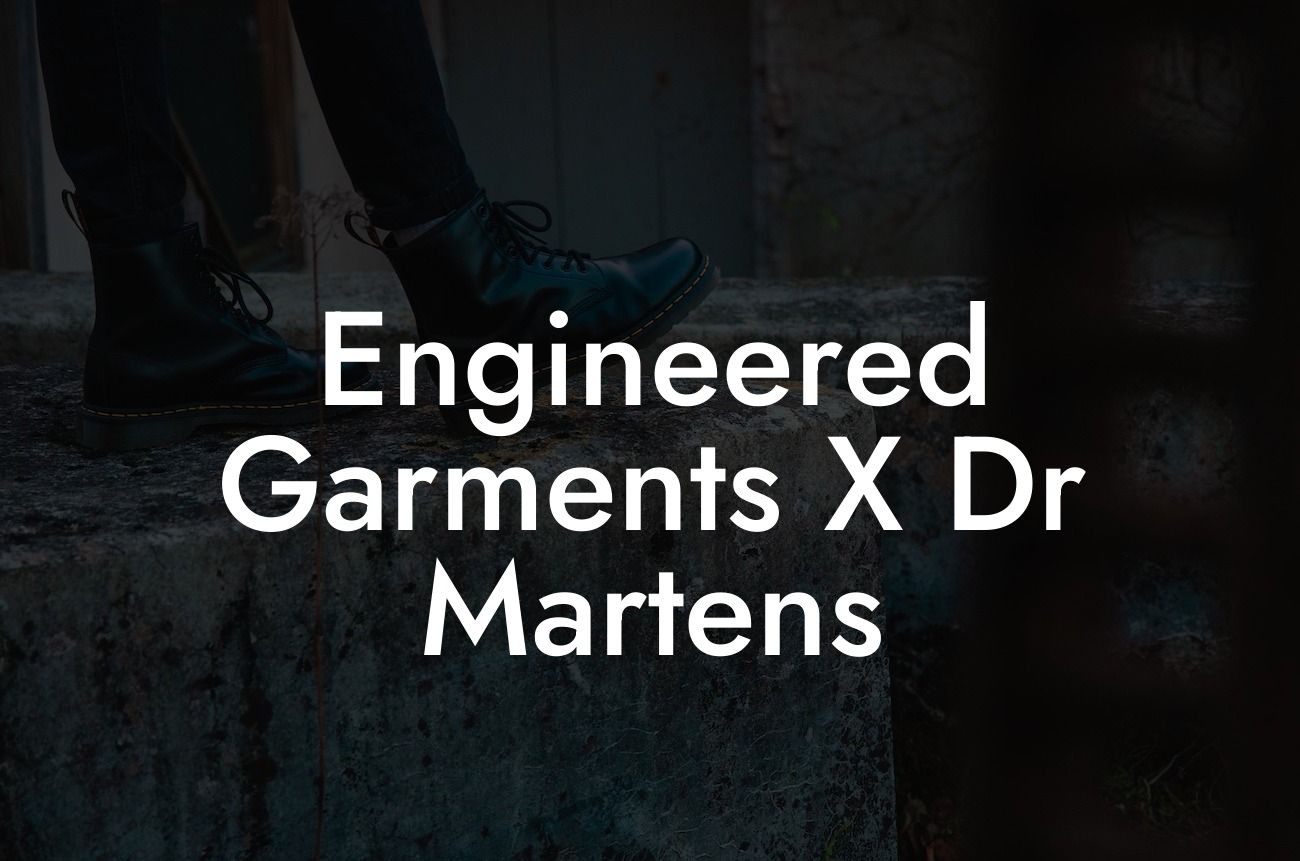 Engineered Garments X Dr Martens