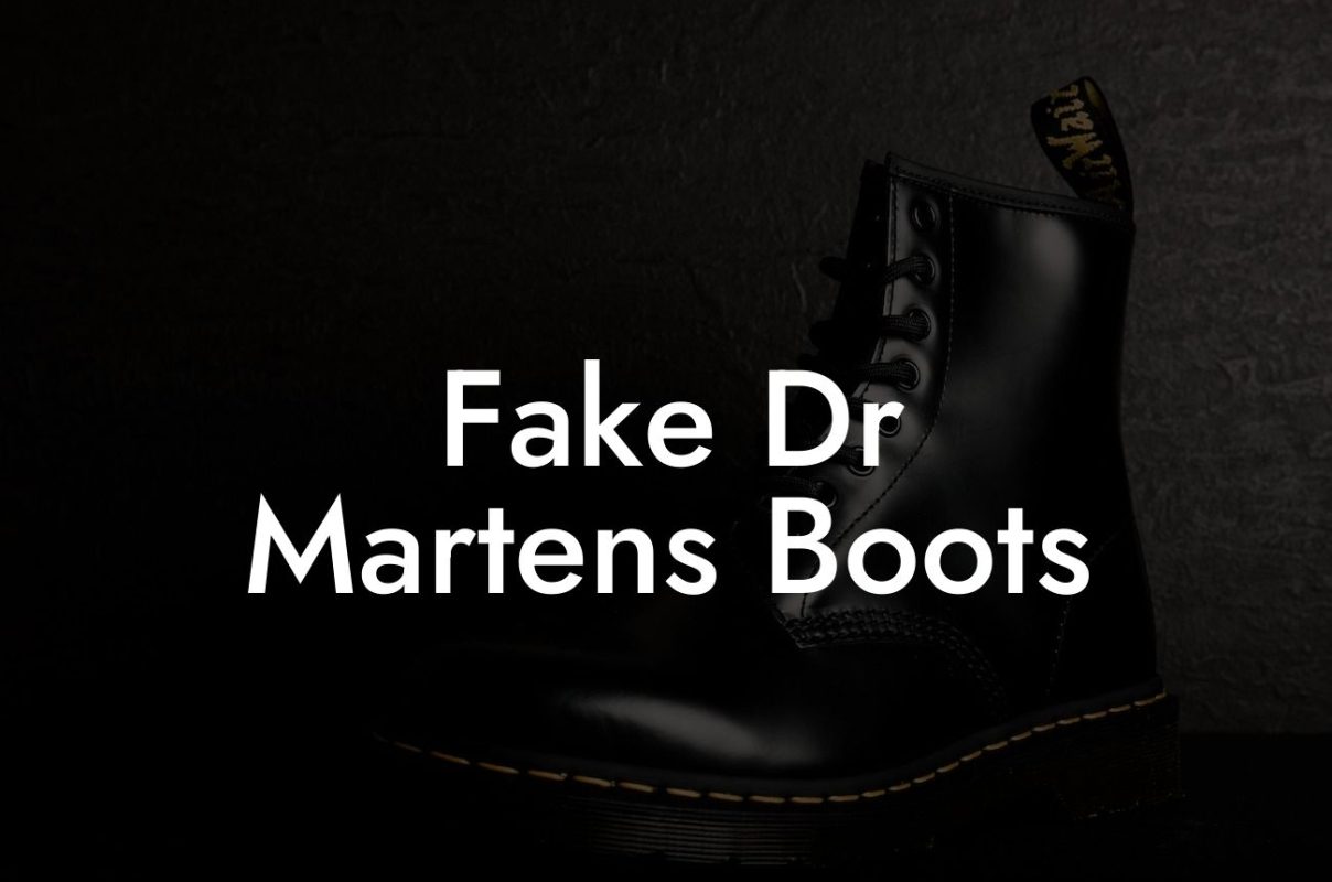 Fake Dr Martens Boots