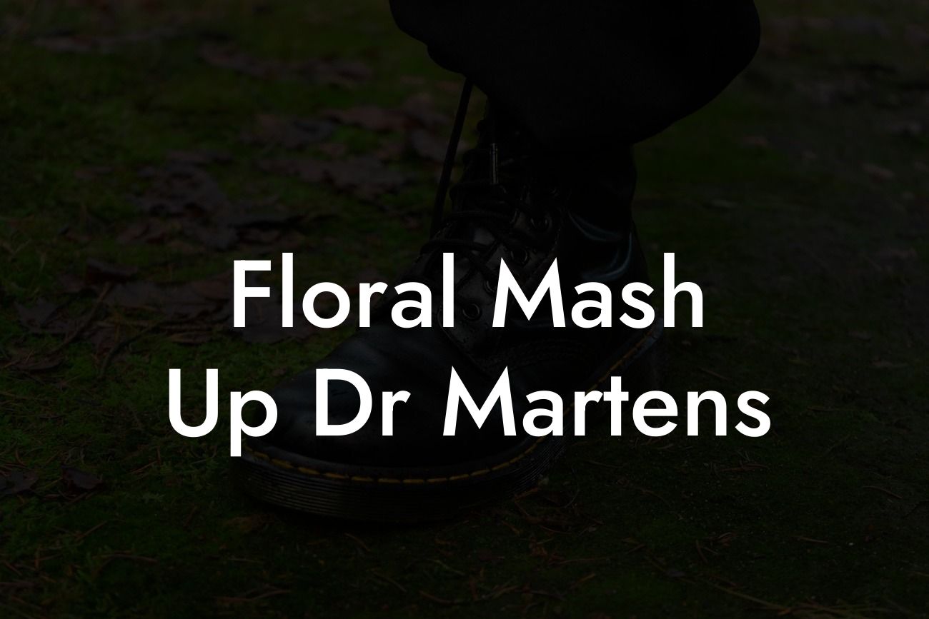 Floral Mash Up Dr Martens