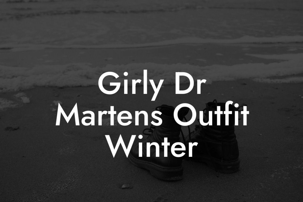 Girly Dr Martens Outfit Winter