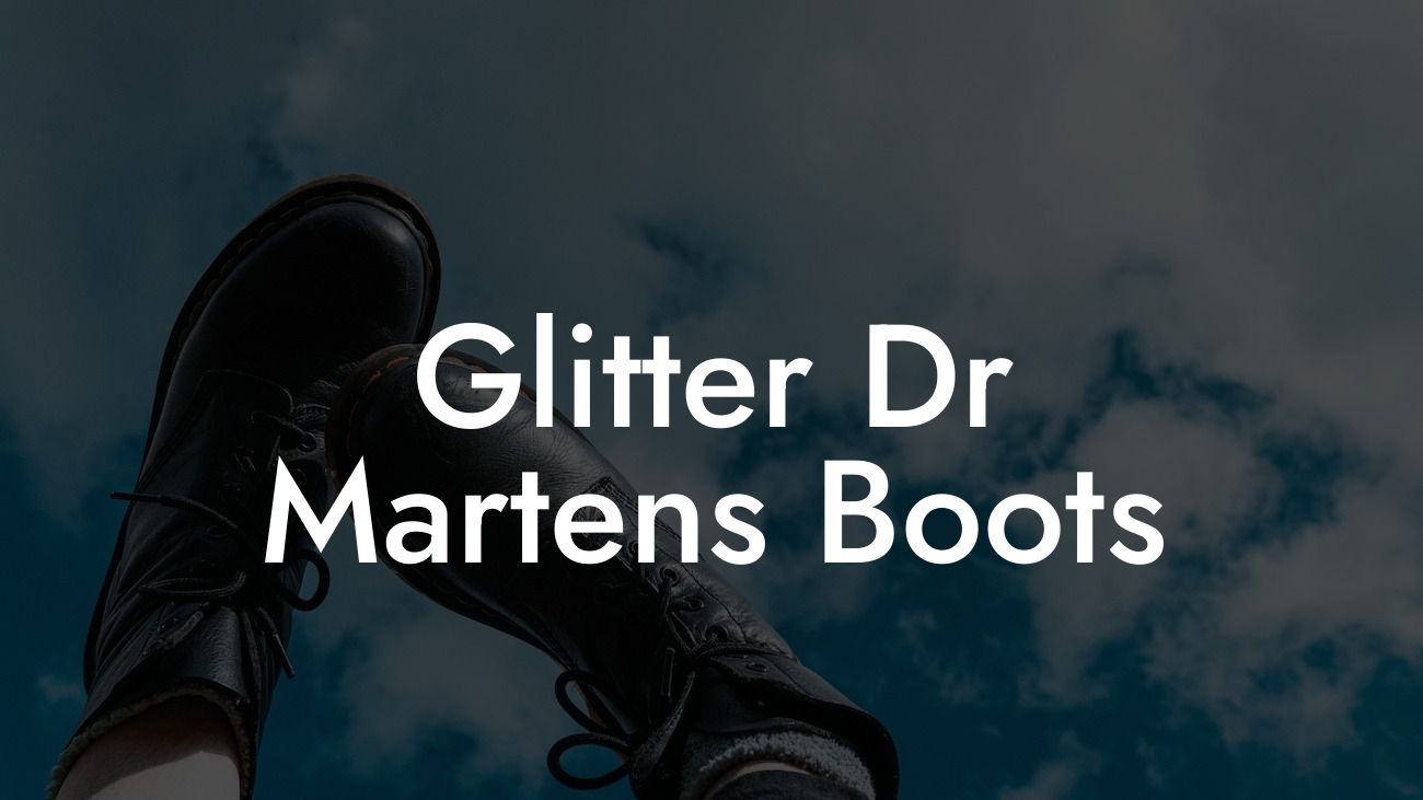 Glitter Dr Martens Boots