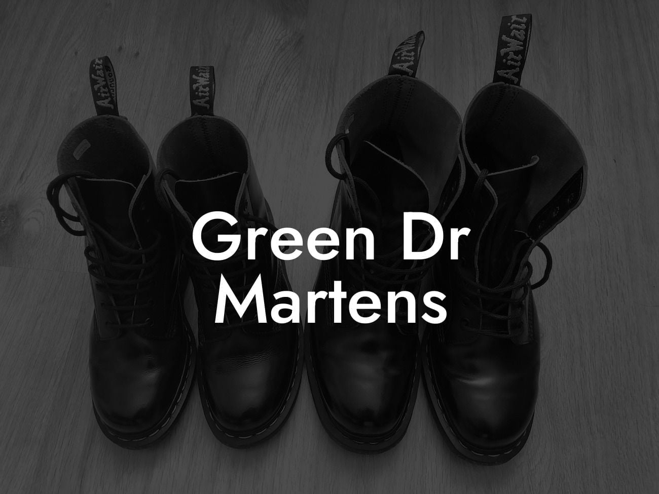 Green Dr Martens