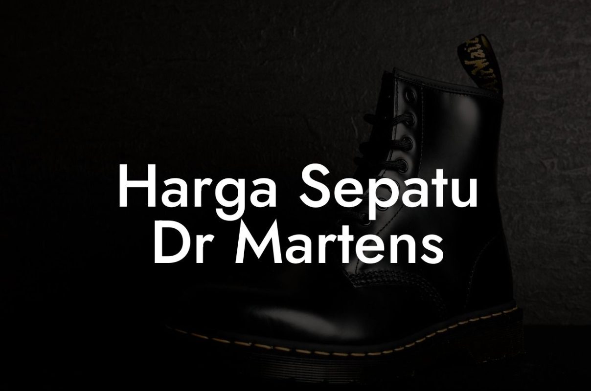 Harga Sepatu Dr Martens