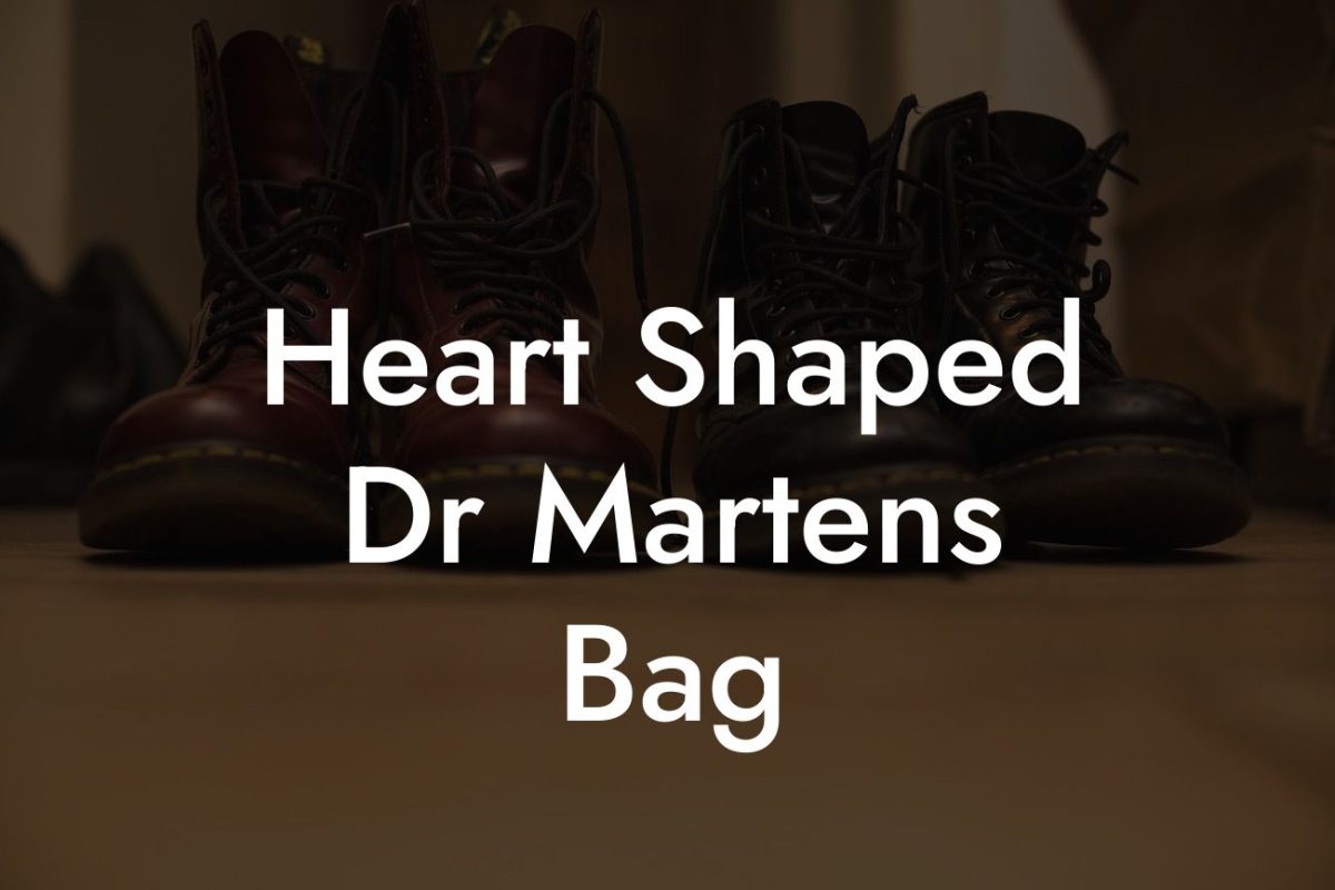 Heart Shaped Dr Martens Bag