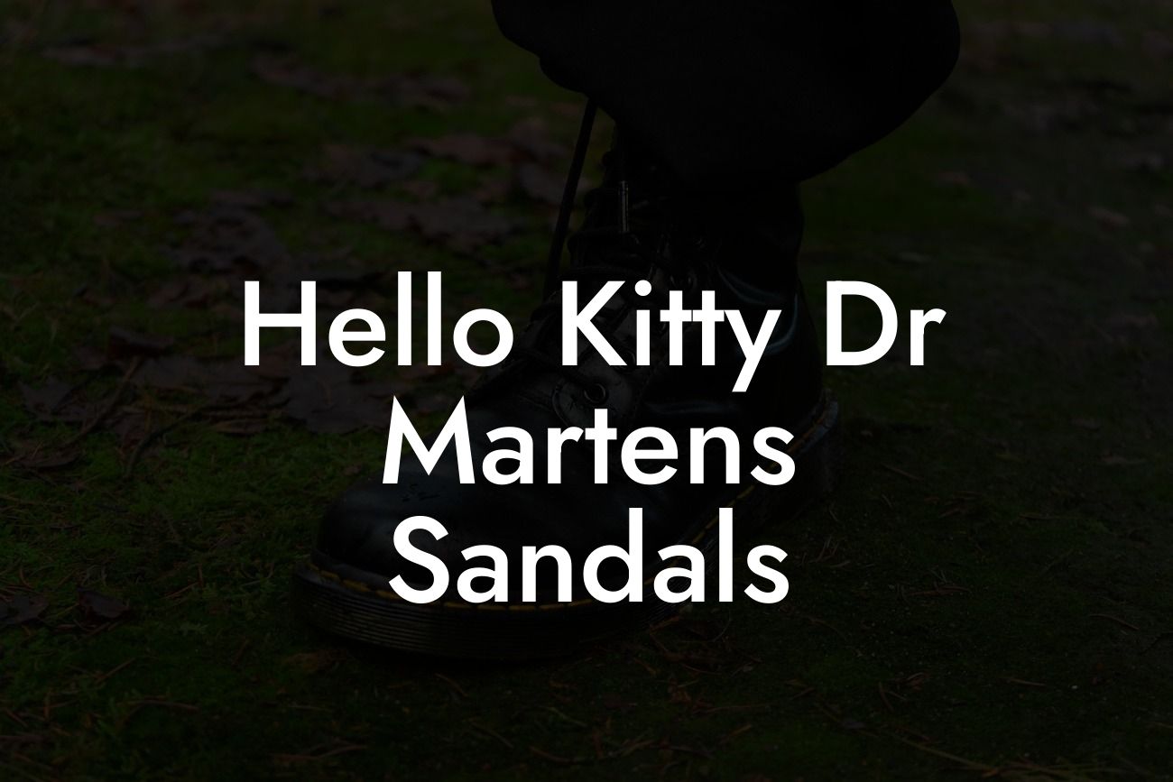 Hello Kitty Dr Martens Sandals