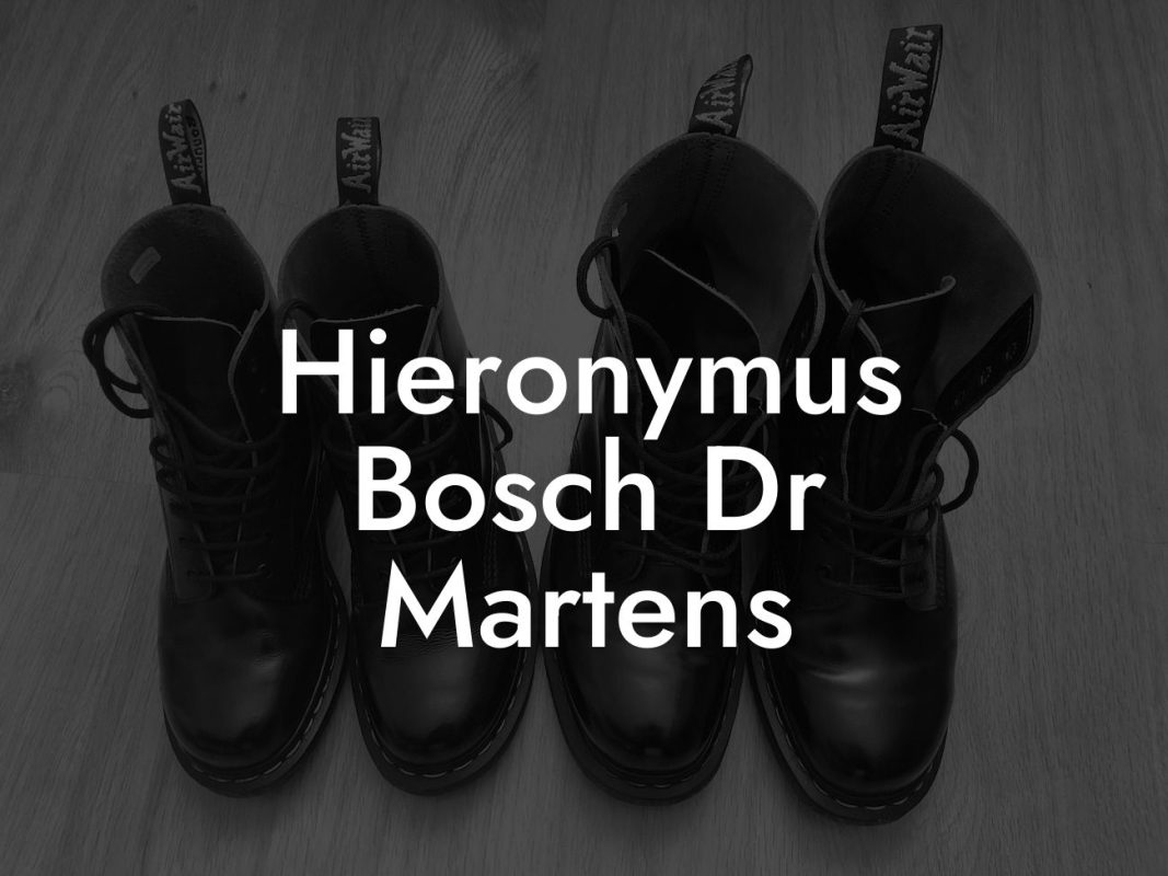 Hieronymus Bosch Dr Martens