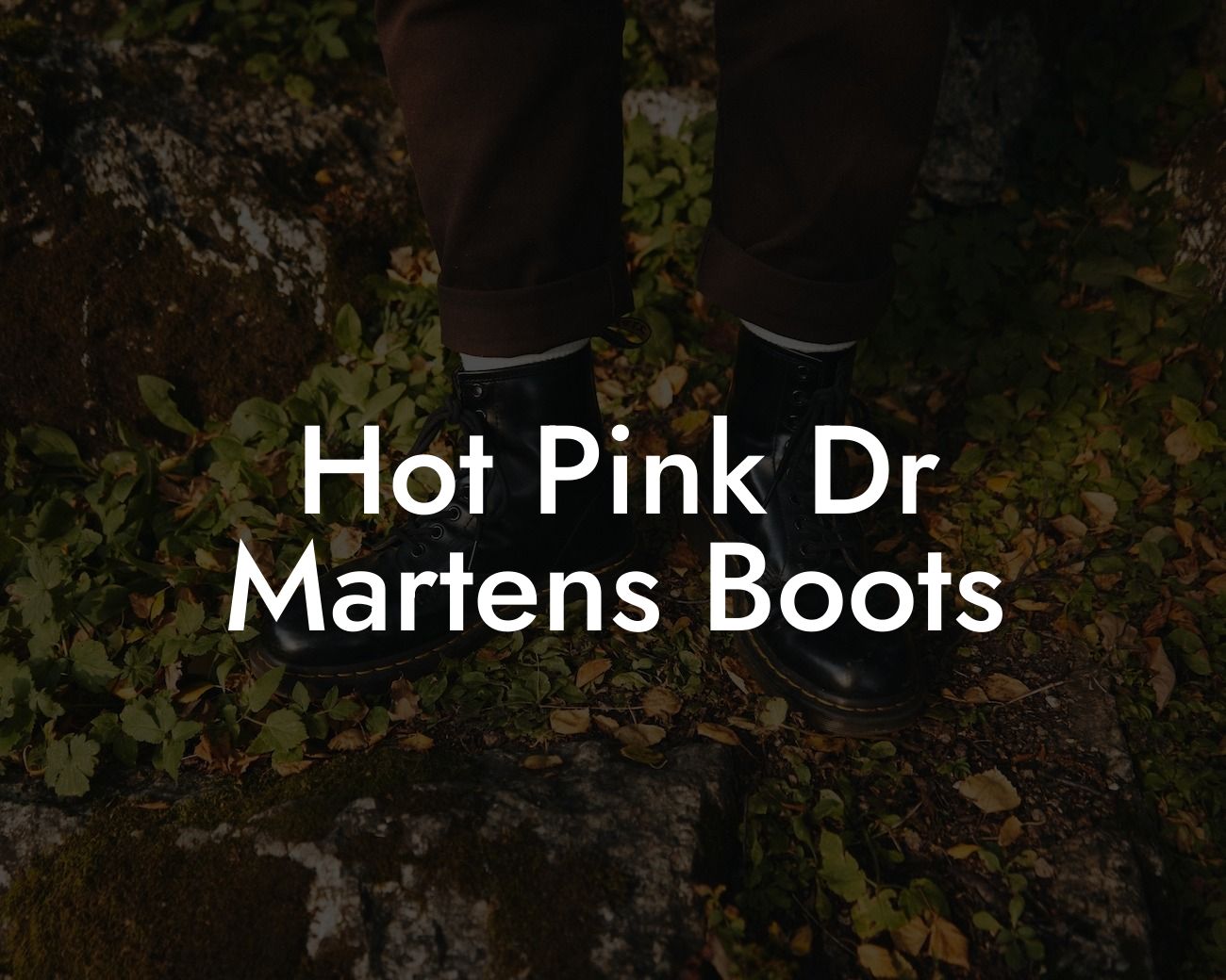 Hot Pink Dr Martens Boots