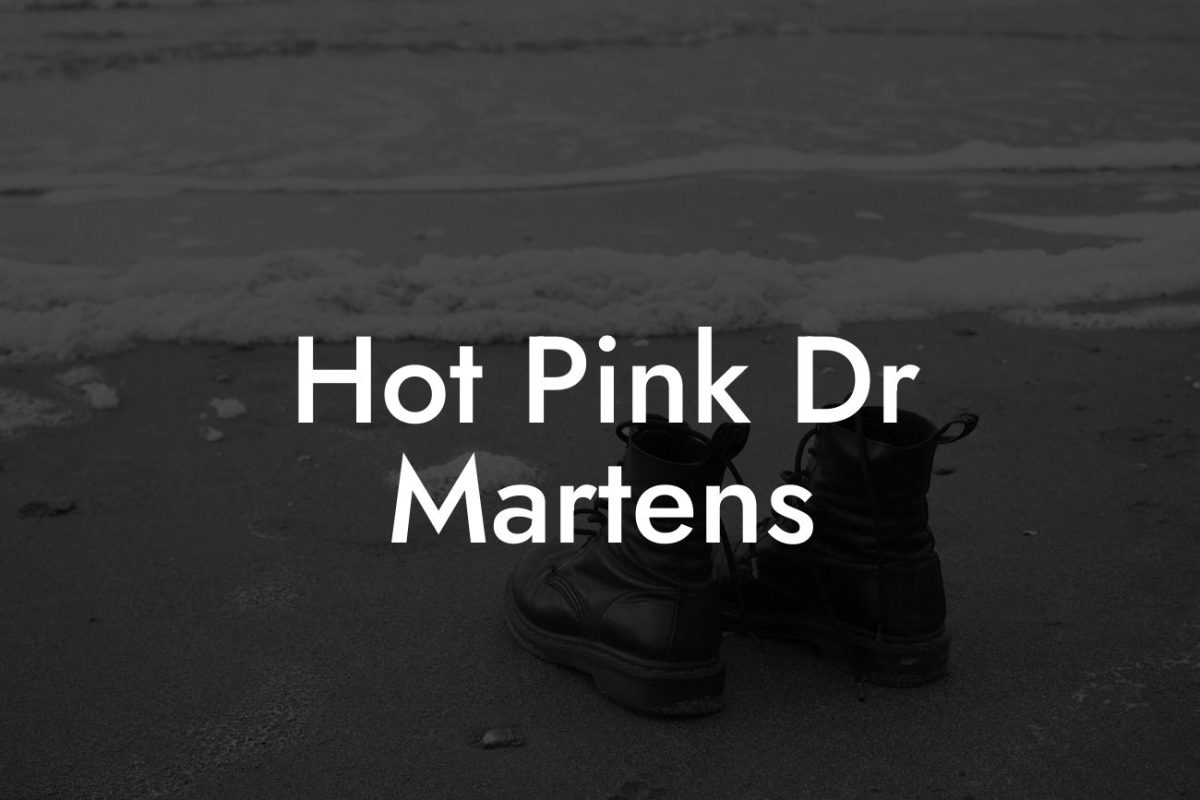 Hot Pink Dr Martens