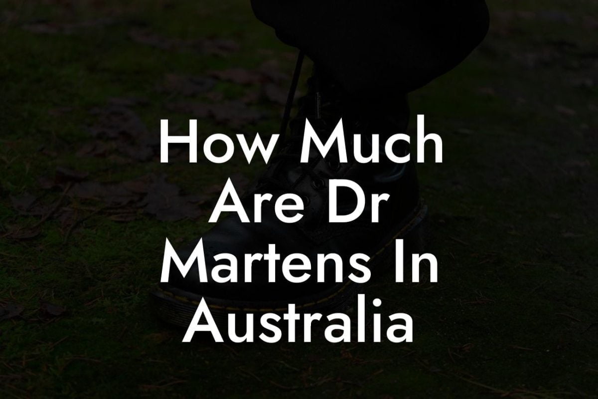 How Much Are Dr Martens In Australia