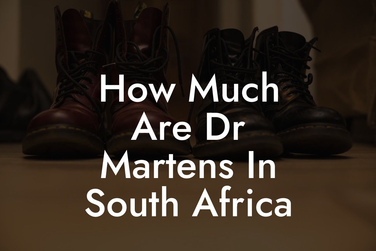 How Much Are Dr Martens In South Africa