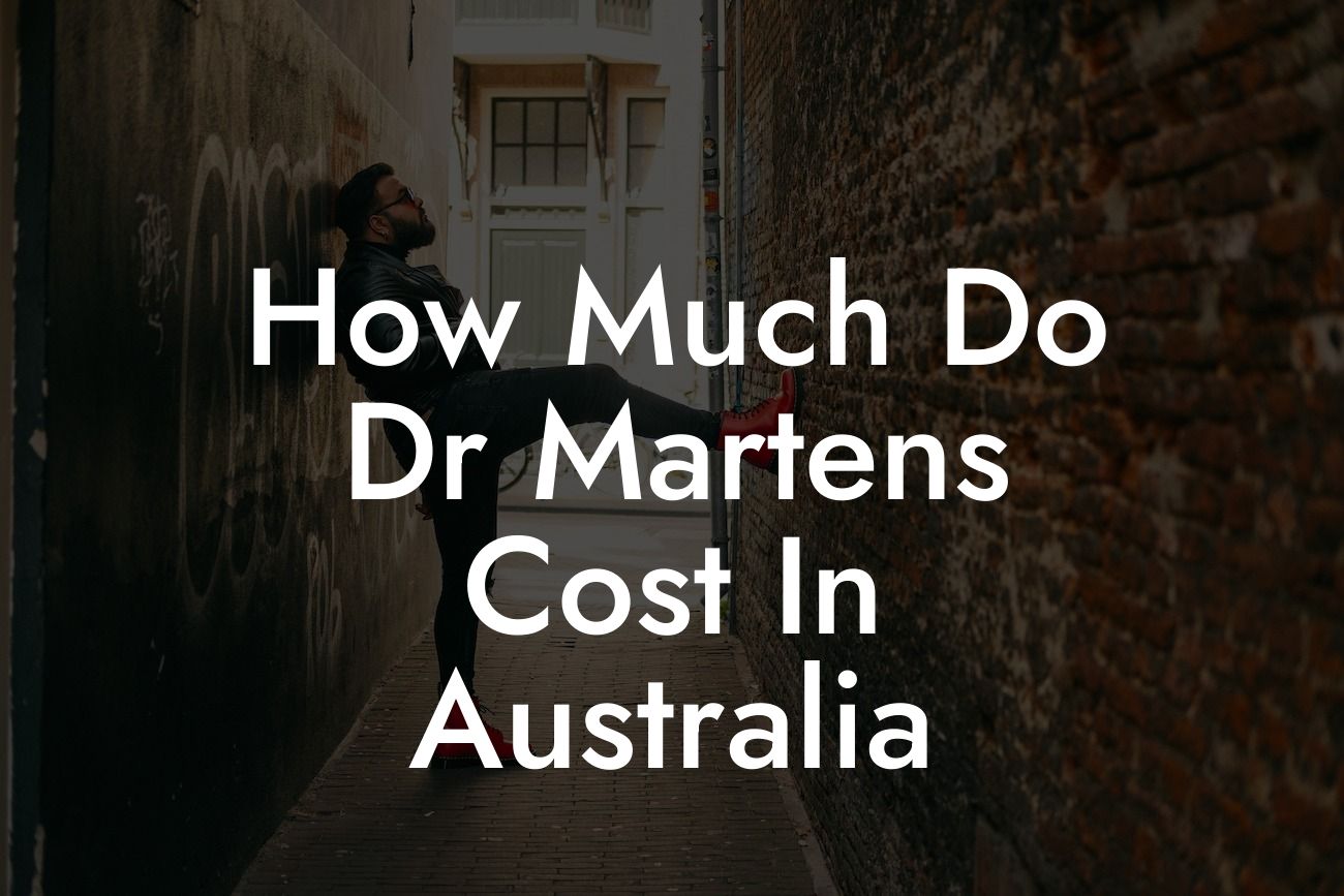 How Much Do Dr Martens Cost In Australia