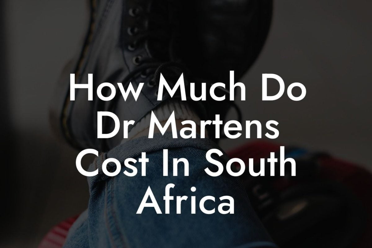 How Much Do Dr Martens Cost In South Africa