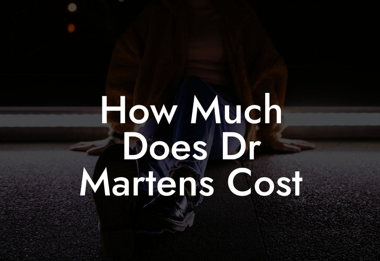 Dr martens cost online