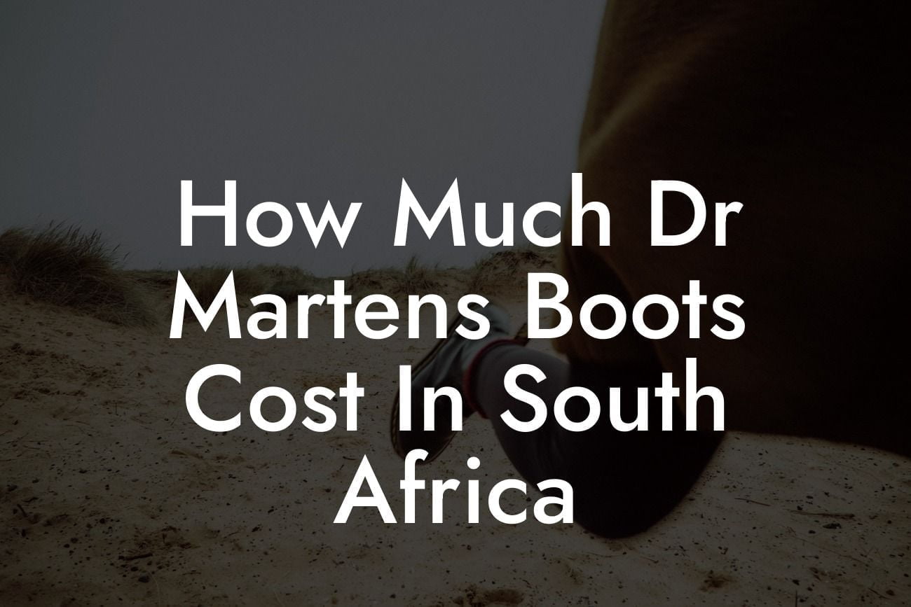 How Much Dr Martens Boots Cost In South Africa