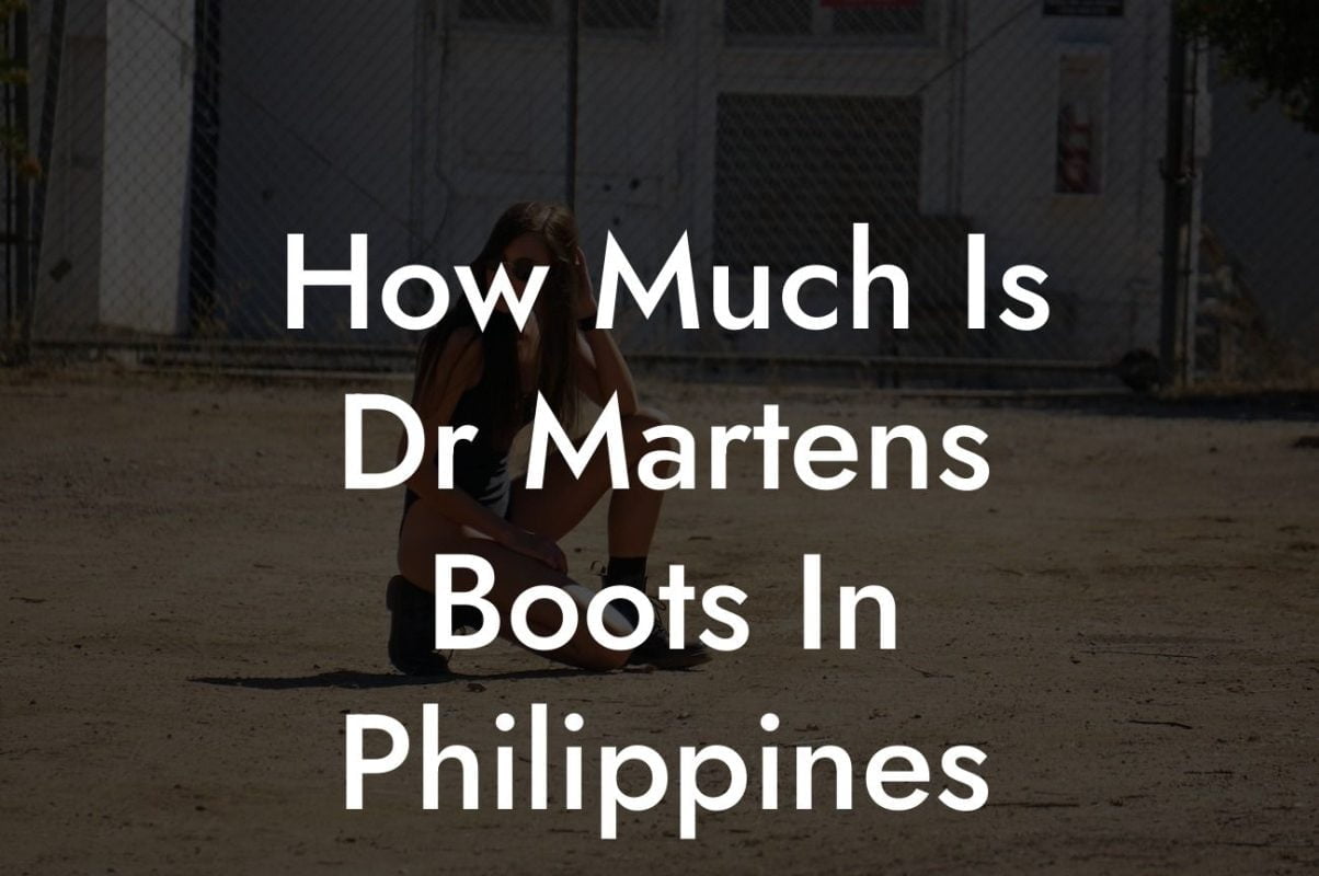 How Much Is Dr Martens Boots In Philippines