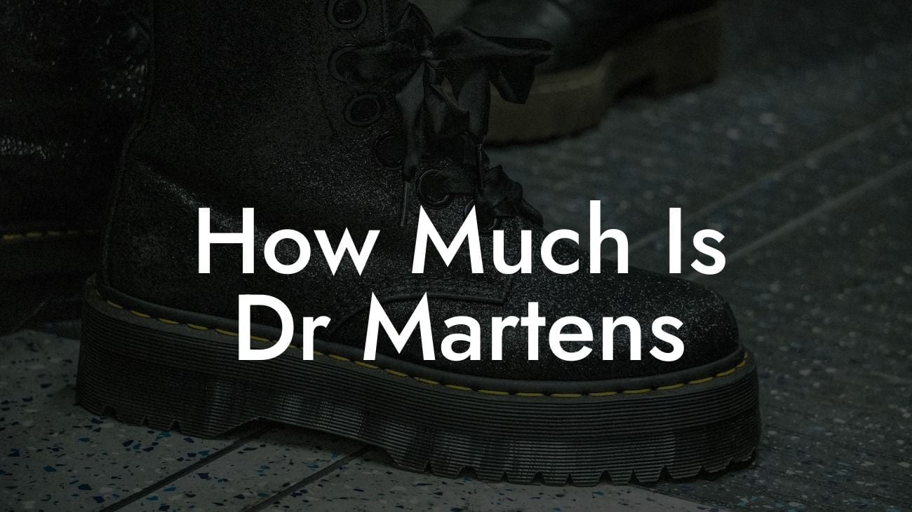 How Much Is Dr Martens