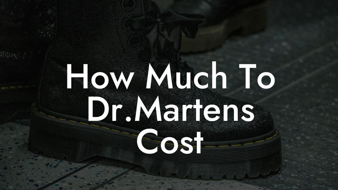 How Much To Dr.Martens Cost