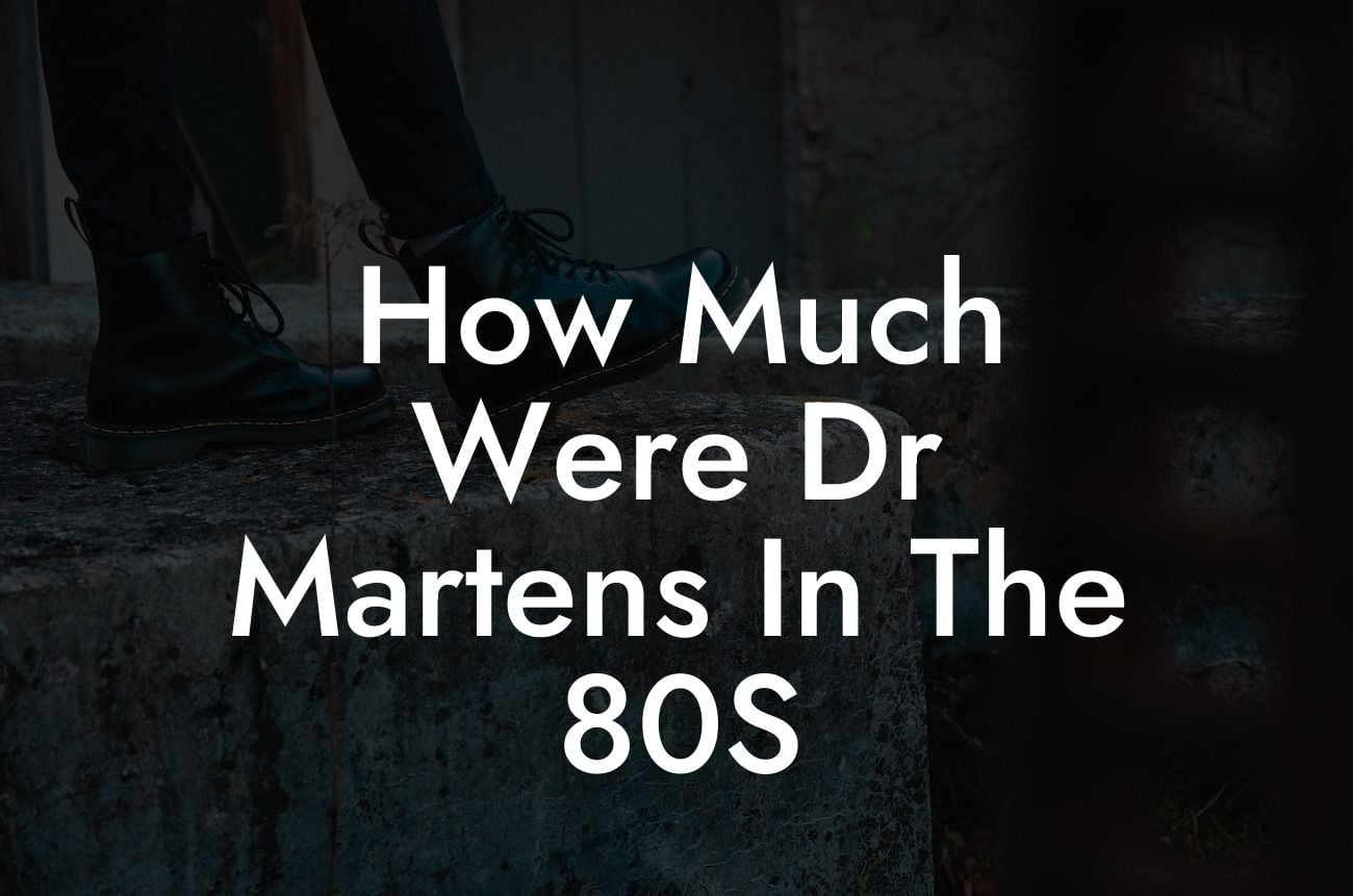 How Much Were Dr Martens In The 80S