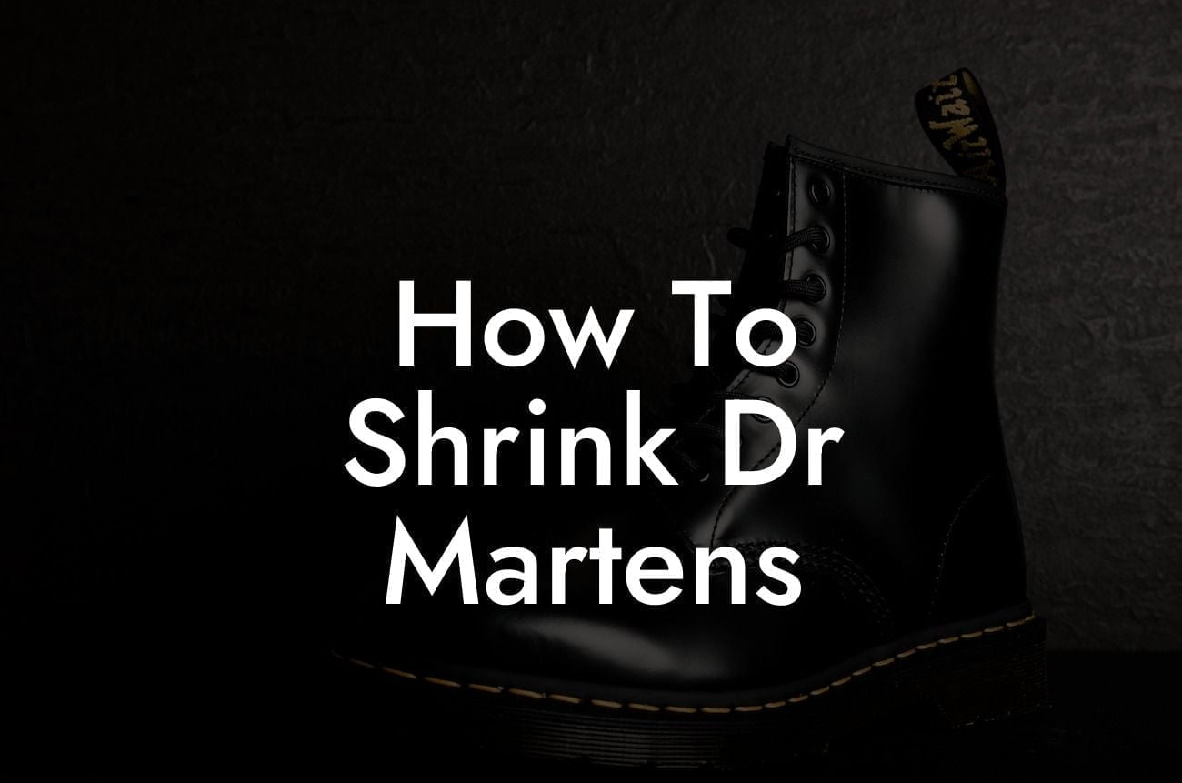 How To Shrink Dr Martens